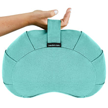 Load image into Gallery viewer, Pillow for Meditation Practices - Machine Washable 100% Cotton Cover &amp; Durable Carry Handle