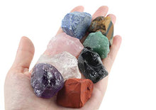 Load image into Gallery viewer, Chakra Stone Set for Reiki Healing and Meditation