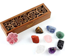 Load image into Gallery viewer, Chakra Stone Set for Reiki Healing and Meditation