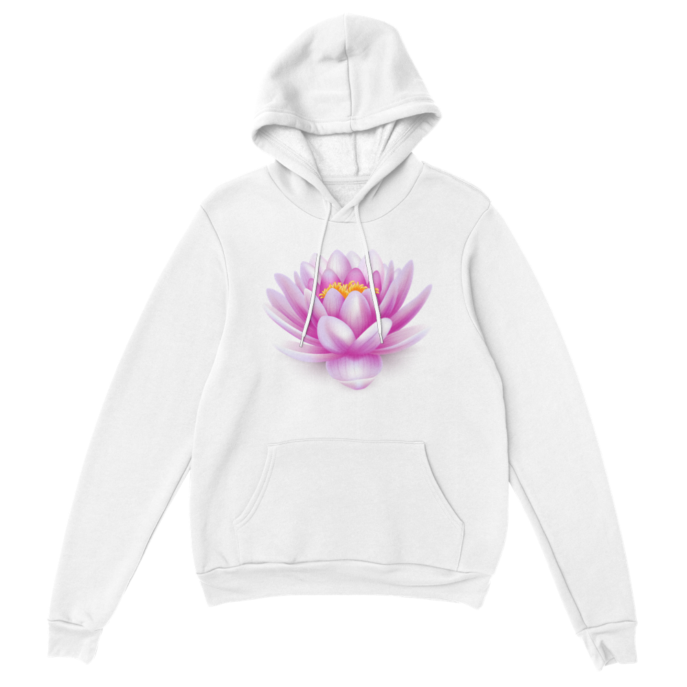 Unisex Lotus Pullover Hoodie