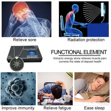 Load image into Gallery viewer, Powerful Unisex Anti EMF Radiation Protection Quantum Pendant Energy Necklace