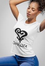 Load image into Gallery viewer, Classic Women Sankofa T-shirt